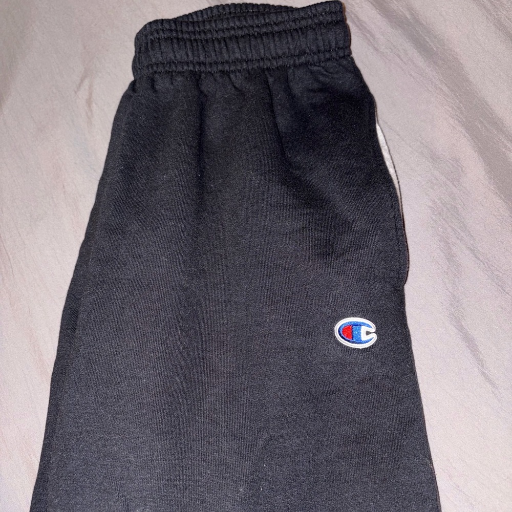 Black Champion Joggers